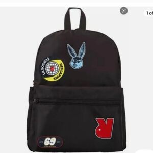The Rabbit pack X Playboy Backpack With Removable Patches New